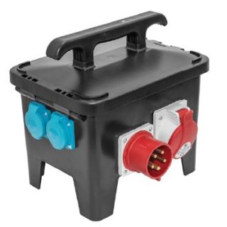 Mobile Steckdosenkombination 12S-3-S