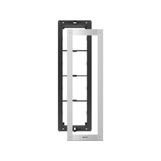 Front- und Montagerahmen Alu 4-Module, MTM P4M
