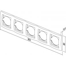 Rahmen EKONOMIK 5f Horizontal