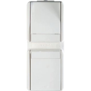 Steckdosenkombination Wechsel Vertikal AP IP44 16A  10 AX 250V~ #1
