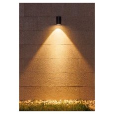 LED-Außenwandleuchte Fox, 13 W, Anthrazitgrau, 3000 K