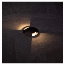 LED-Bodeneinbauleuchte Mijas, 6 W, Anthrazitgrau, 3000 K