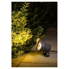 LED-Gartenstrahler Cobra, 7 W, Anthrazitgrau, 3000 K