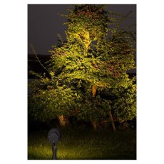 LED-Erdspießstrahler Palm, 24 W, Urbangrau, 3000 K