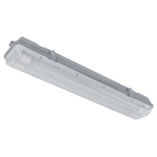 LED Feuchtraumwannenleuchte mit LED-Röhren T5 2x10 W 6400 K